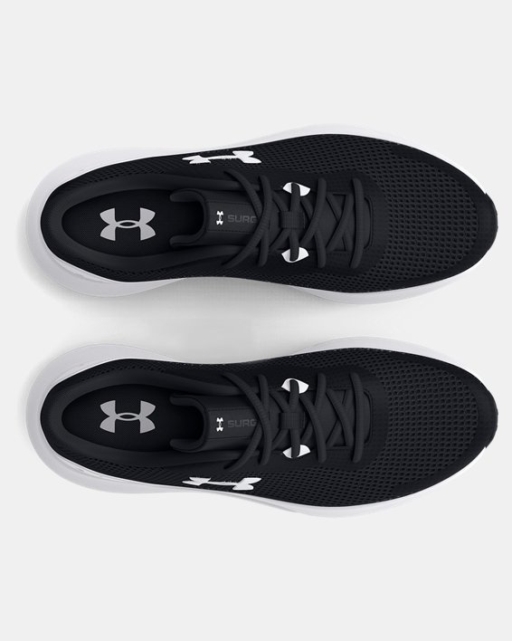 Men's UA Surge 3 Running Shoes in Black image number 2